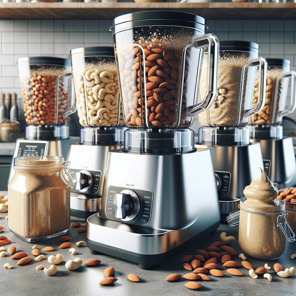 Blenders for nut butter